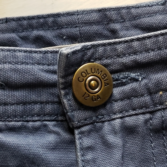 Columbia PHG Performance Hunting Gear blue flannel lined pants 38x30 outdoor - Picture 4 of 14